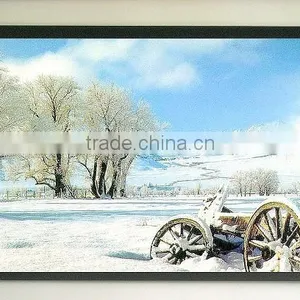 Format16:9 96 Inch Frame Projection Screen/fixed Aluminiul Frame Projectin Screen With Black Velvet thumbnail-1