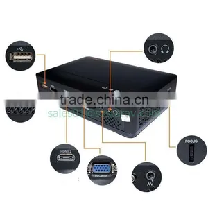 Home Business Use 1080p Wifi Bluetooth Dlp Mini Projector thumbnail-2