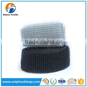 Eco-friendly Elastic Hook and Loop Tape, Logo Printed Elastic Hook and Loop Tape thumbnail-1