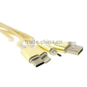 Hi-speed TPE/Nylon Braided USB Cable USB 3.1 Type C Cable thumbnail-4