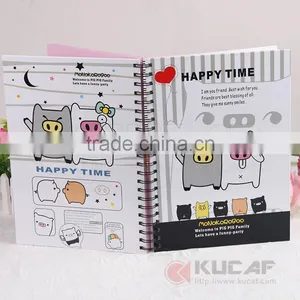 Composition Book Notebook,Gift Usage and Paper Cover Material Notebook Spiral Hardback Book thumbnail-3