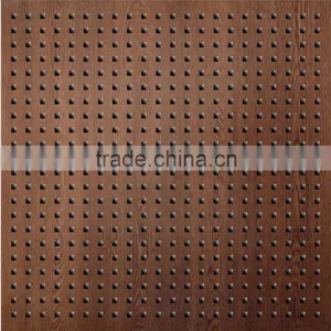Wooden Perforared Gypsum Ceiling Tiles (RWP003-A01) thumbnail-1