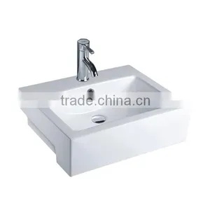 China Sanitary Ware Manufacturer Bathroom Cabinet Wash Basin Price thumbnail-1