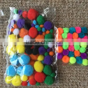 Party Deocoration Acrylic Pompoms Pompoms Diy Set DIY Polypropylene Pompoms for Clothes Decoration thumbnail-6