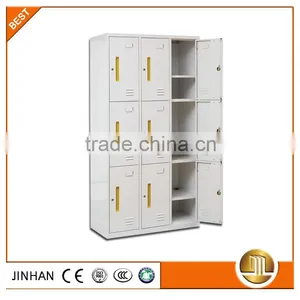 Commercial Use Knock Down 9 Door Changing Room Steel Lockers thumbnail-1