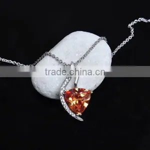 2015 New Arrival Fashion Dubai Gold Jewelry Set With Triangle Zirconia thumbnail-4