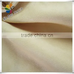 Plain Waterproof Suede Fabric With TC Backing for Sofa thumbnail-1