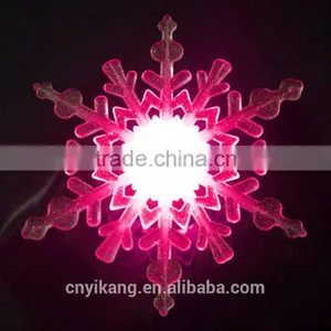 Christmas Day 2015 Decorative Snowflake Light Snowflake Motif Light thumbnail-5