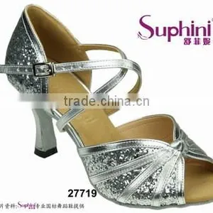 Wholesale Cheap Latin High Heels Ballroom Salsa Dance Shoes thumbnail-3