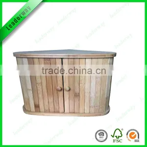 Totally Bamboo Durable and Double Large Bread Box for Food Storage thumbnail-1
