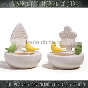 Wholesale Porcelain Cheap Modern Christmas Candle Holder thumbnail-1
