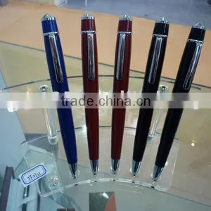 Metal Ball Pen;brass Barrel With Acrylic Top thumbnail-1