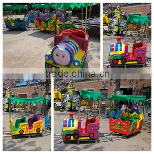 [Ali Brothers] Children Playground Entertainment Electric Ride on Train With Tracks thumbnail-1