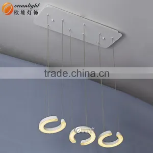 Crystal Sand Pendant Lamp Lampadari Modern Acrylic Light OXD9065-6C thumbnail-2
