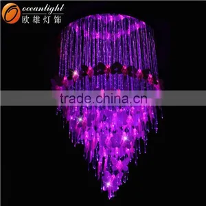 Fiber Optic Light Fiber Optic Chandelier Led Fiber Optic Fabric OM099W thumbnail-1