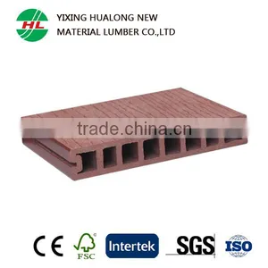 Hot Sale WPC Decking Anti-UV Wood Plastic Composite Outdoor Flooring With Wood Grain thumbnail-1