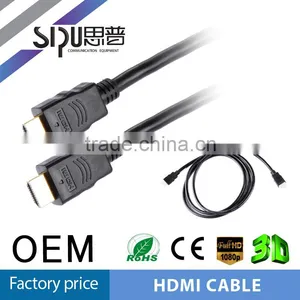 SIPU Micro HDMI Cable, HDMI to Micro HDMI Cable, Male to Male, HD Support 1080p,3D, 4K*2K, Gold Plated, 1m, 1.8m, 2m, 5m, up to thumbnail-1