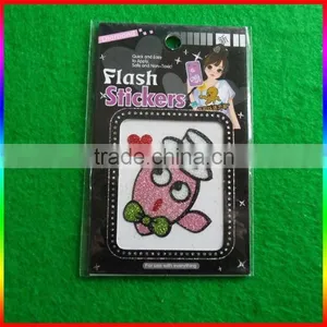 3D Cat Glitter Powder Decorations Sticker thumbnail-6