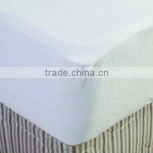 100% Cotton Anti-bacteria and Fitted Waterproof Mattress Tpper thumbnail-2