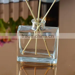 Rectangular Glass Bottle Glass Natural Scent Diffuser Bottle Reed Diffuser Glass Bottle thumbnail-1