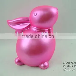 Porcelain Easter Decorative Rabbit Decoration thumbnail-1