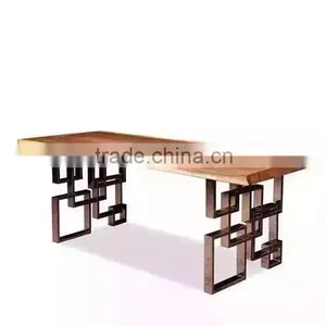 Reclaimed Walnut Dining Table Solid Wood thumbnail-1
