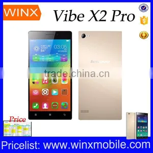 Original 5.3" Lenovo Vibe X2 Pro 4G Cell Phone Snapdragon 615 OctaCores 1.5GHz Android 4.4 1920x1080 2GB+16GB 13.0MP Camera thumbnail-1