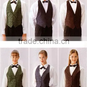 Hot Selled Wool-like Fabric Restaurant Waiter Uniform thumbnail-1