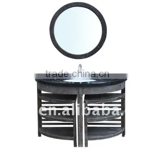 Wooden Bath Cabinet thumbnail-1