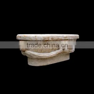 Hand-carved Marble Bathtub thumbnail-1