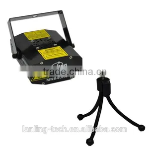100mW RG 4 Gobos Mini Twinkling Laser Light thumbnail-6