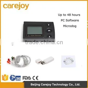 3/12 Channel ECG/EKG Holter Recorder System With Analysis Software Cardiac Diagnostic 24-72 Hours Recording Time thumbnail-1