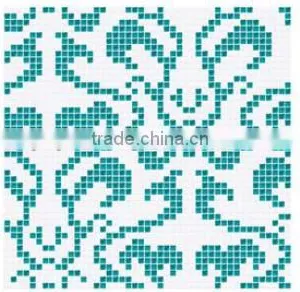 High Quality Living Room Mosaic Pattern Glass Mosaic Latest Exterior Design Wall Tiles thumbnail-1