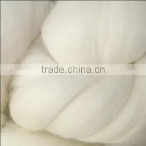 22.7mic 78mm Chinese Combed Wool Top No Dead Fiber thumbnail-2