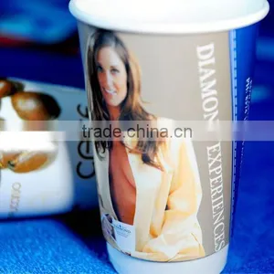 Beverage Ice Cup, 8~16oz Double Wall Coffee Paper Cup, Double Wall Coffee Paper Cups thumbnail-4
