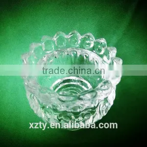 100 ml Lotus Lotus Lotus Shaped Recycled Crystal Wax Empty Container Decorative Candle Holder thumbnail-3