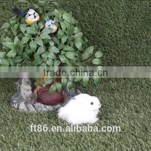 Realistic Realistic Bunny Figurine Easter Toy Custom Plush Rabbit thumbnail-5