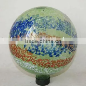 10" Hand Blown Garden Gazing Ball thumbnail-1