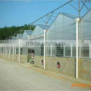 Large Multi-span Pig Greenhouse , Pig House , Fiberglass Shed thumbnail-4