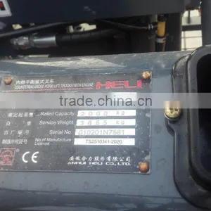 China TOP1 Heli Brand 2000kg Capacity Diesel Forklift Strong Engine 2t Diesel Foirklift thumbnail-4