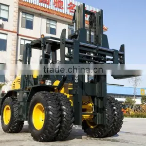 SWLTD CPCY100, 10 Ton All Terrain Forklift thumbnail-4