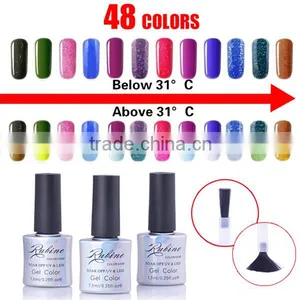 New Arrival Chameleon Temperature Change Color UV Gel Polish Varnishes Soak-off Gel Nail LED Lamp Gel Lak UV Nails Verniz Lacque thumbnail-2