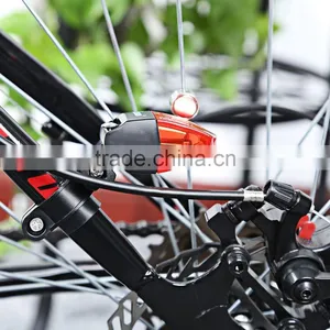 Ansuo AZ - 200 Bicycle Lights Bike Safety Warning 2 LEDs Magneto Electric Bicycle Tail Light Bicycle Accessories Part thumbnail-6
