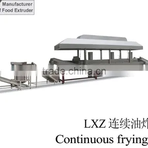 Auto/ Continous Pellet/meat/seafood/nuts Fryer -- Jinan DaYi Extrusion Machinery thumbnail-1