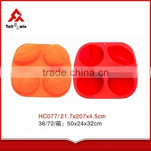 Diverse Flower Shape Silicone Cake Molds thumbnail-4
