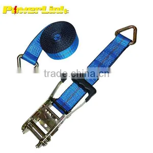 H90052 Strong Tie Down Strap Ratchet Belt Luggage Bag /cargo Lashing With Metal Buckle thumbnail-1