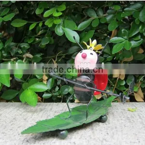 2015 Newest Design Funny Ladybug Metal Ladybug Garden Ladybug Garden Decoration Ladybug Metal Ladybug Garden Ornaments thumbnail-4
