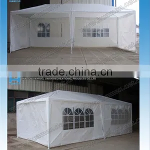 Beautiful White PE Party Tents With Windows 3x6m thumbnail-1