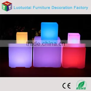 16 Color Change Light up Led Cube Chair thumbnail-1