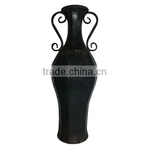 Cheap Home Decorative Metal Vase Antique Vase Wholesale Vase OEM thumbnail-1
